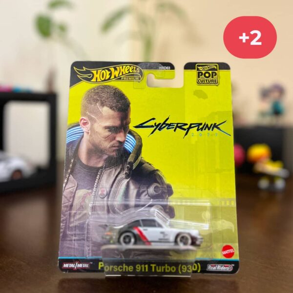 Cyberpunk 2077 Porsche 911 Turbo + 2 Mystery Cars (Combo)