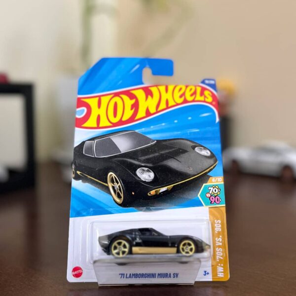 Hot Wheels 71 Lamborghini Miura SV