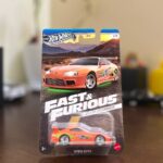 Hot Wheels Toyota Supra Orange – Fast & Furious Brian O’Conner Die-Cast Car 1:64 (Imported, Super Rare)