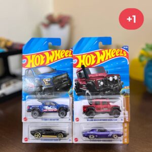 Hot Wheels Miura SV, Land Rover Defender, Challenger, Raptor – Classic & Truck 5-Pack