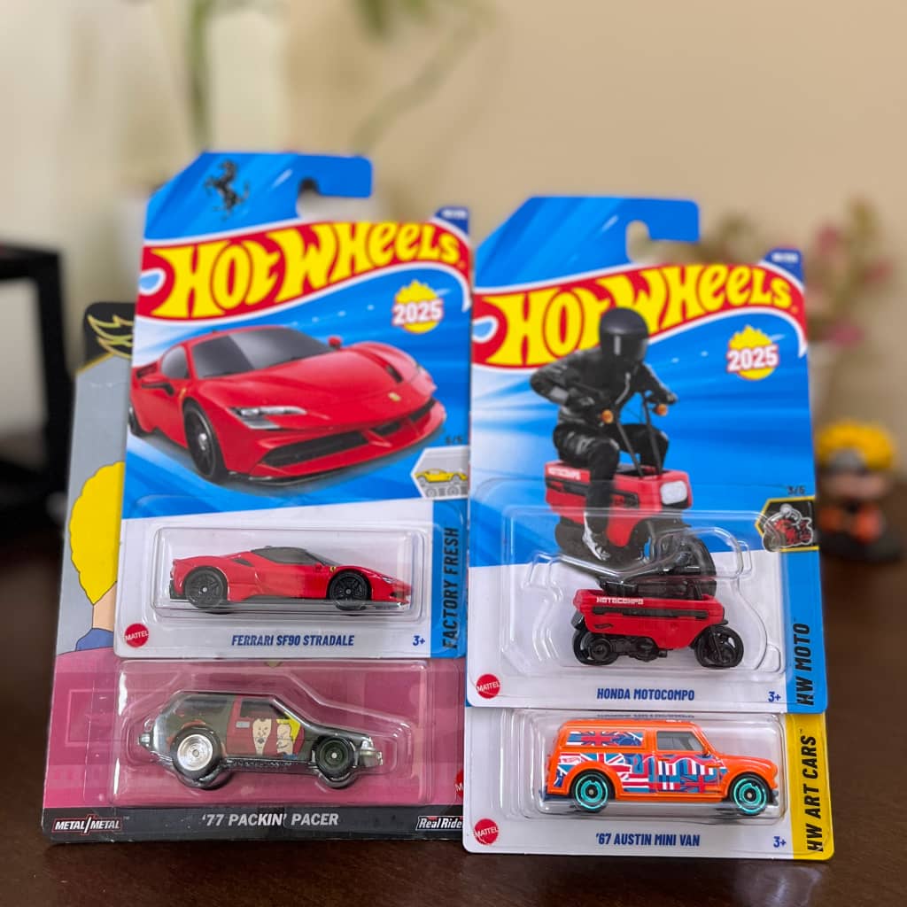 Hot Wheels Ferrari SF90 Stradale 1:64 - Blauwe Metallic Supersportwagen - Ferrari Serie 1/5 - Mattel 2026