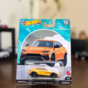 Hot Wheels Lamborghini Urus Orange – Car Culture AutoStrasse 1:64 Die-Cast (Imported, 2022 Q Case)