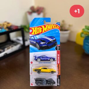 Hot Wheels Mustang GT, Dodge Superbee, Batmobile – Rare 4-Pack Combo