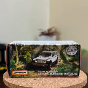 Matchbox 2018 Jeep Wrangler JL – 1:64 Die-Cast Off-Road SUV (Imported)