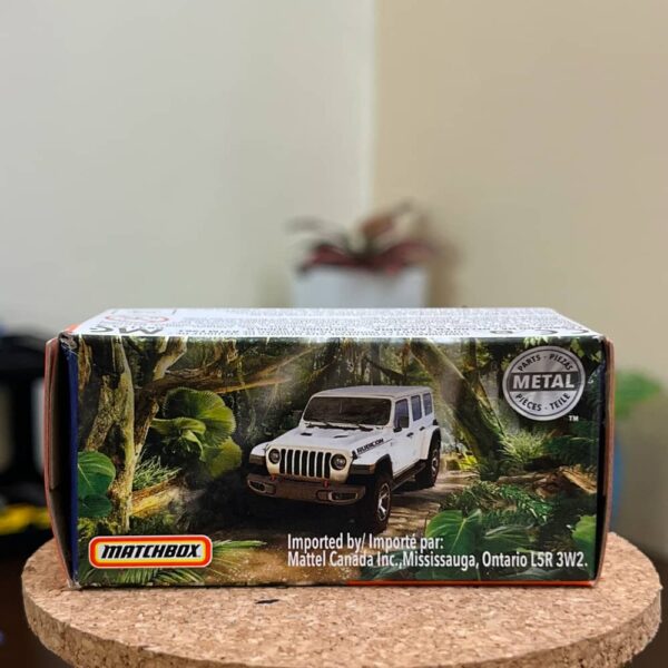 Matchbox 2018 Jeep Wrangler JL – 1:64 Die-Cast Off-Road SUV (Imported)