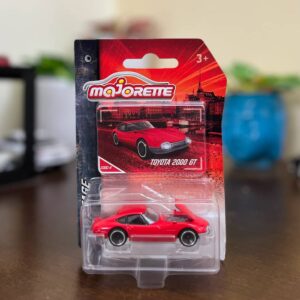 Majorette Toyota 2000 GT Red – Premium Vintage 1:64 Die-Cast Car