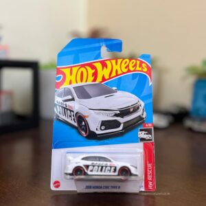 Hot Wheels 2018 Honda Civic Type R – HW Rescue Imported 1:64 die-cast car