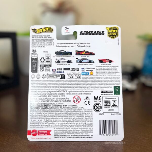 Hot Wheels Premium Circuit Legends Imported Rear Side