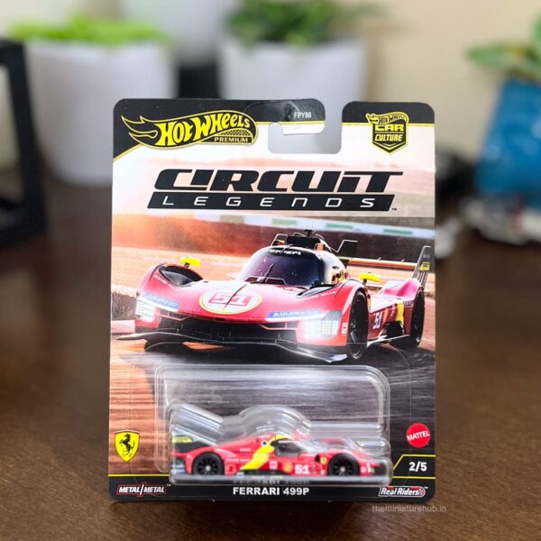 Hot Wheels Car Culture Ferrari 499P Circuit Legends