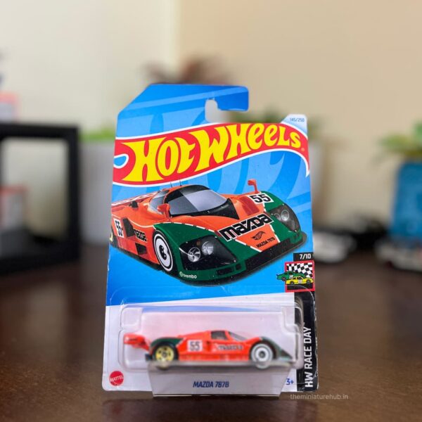 Hot Wheels Mazda 787B HW Race Day Rare & Demanded Die-cast Car (Imported)