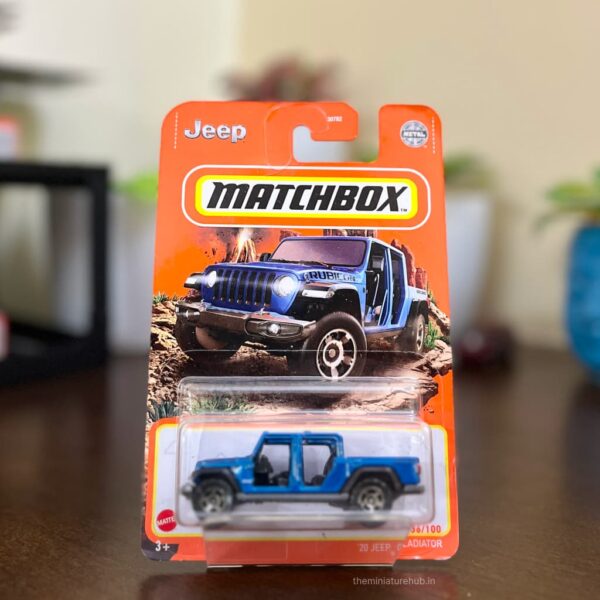 Matchbox 20 Jeep Gladiator Blue