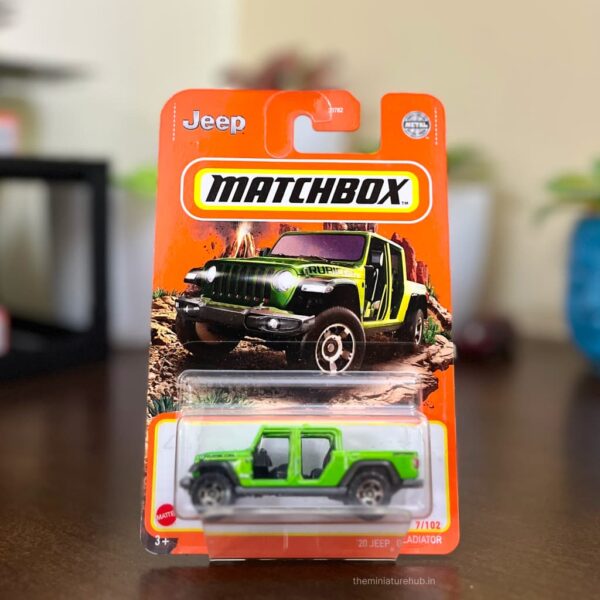 Matchbox 20 Jeep Gladiator Green