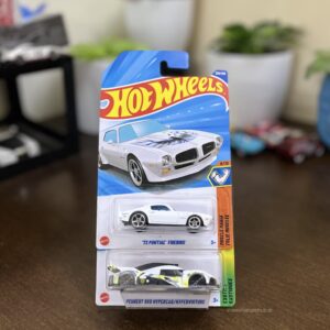 Hot Wheels ’73 Pontiac Firebird & Peugeot 9X8 Hypercar Pack of 2