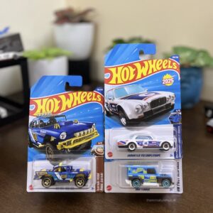 Hot Wheels Jaguar XJC V12 Coupe, Big-Air Bel-Air & Drift-Ender Pack of 3