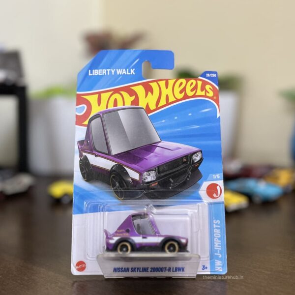 Hot Wheels HW J-Imports Tooned Liberty Walk Nissan Skyline 2000GT-R LBWK Diecast Car