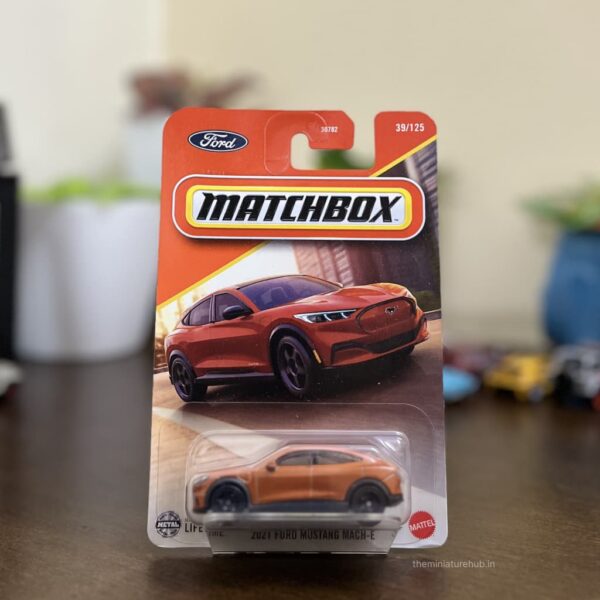 Matchbox 2021 Ford Mustang Mach-E die-cast model – MBX Mainline 1:64
