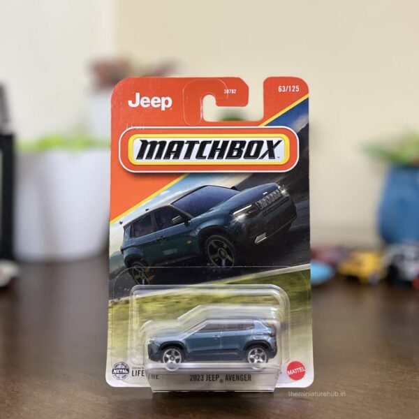 Matchbox 2023 Jeep Avenger die-cast SUV – MBX Mainline 63/125