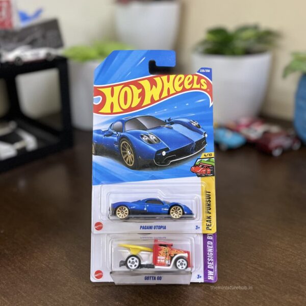 Hot Wheels Pagani Utopia & Gotta Go Pack of 2