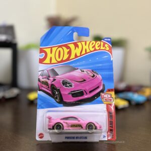 Hot Wheels Porsche 911 GT3 RS Pink – 2025 Then And Now series