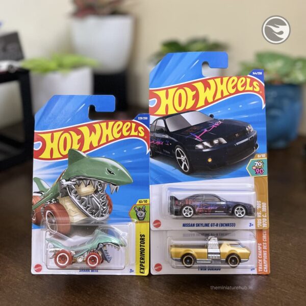 Hot Wheels Nissan Skyline GT-R, Shark Bite & Twin Dorado