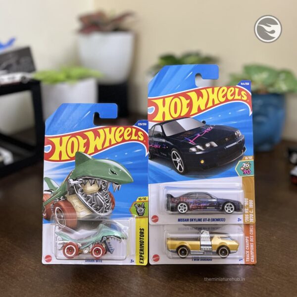 Hot Wheels Nissan Skyline GT-R, Shark Bite & Twin Dorado