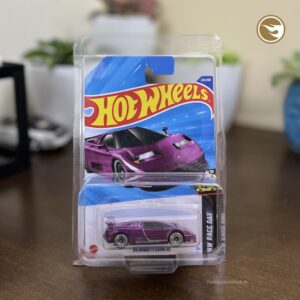 Hot Wheels ’94 Bugatti EB110 SS Super Treasure Hunt HW Race Day Spectraflame Blue