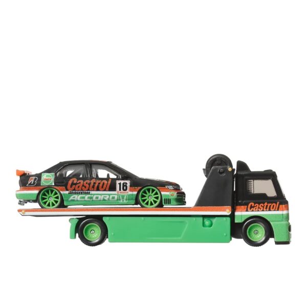 Hot Wheels ’96 Honda Accord with Fleet Street Team Transport Imported Premium Diecast