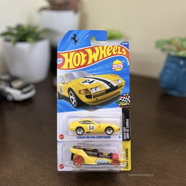 Ferrari 365 Yellow Combo pack of 2