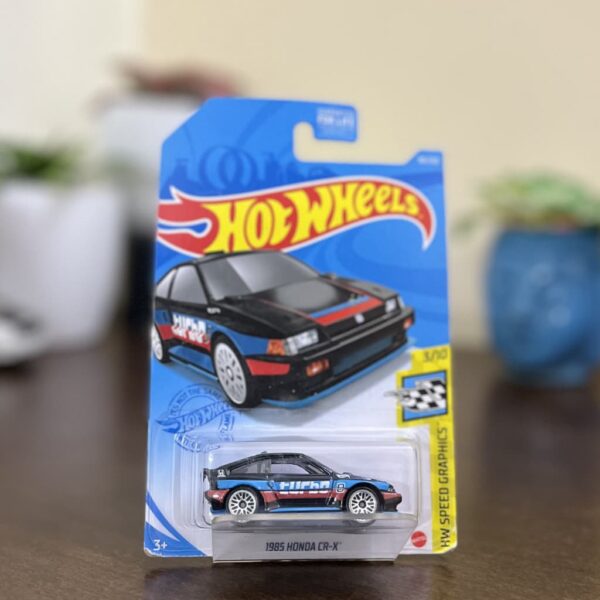 Hot Wheels 1985 Honda CR-X USA Card Imported HW Speed Graphics JDM Diecast – The Miniature Hub