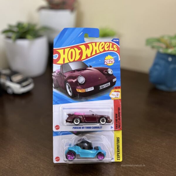 Hot Wheels Porsche 911 Turbo Cabriolet & Decidedly Go