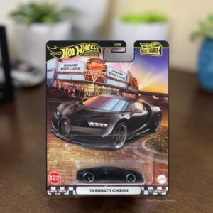 Hot Wheels ’16 Bugatti Chiron Black Boulevard Premium Imported Diecast Car