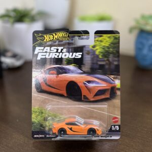Hot Wheels Premium 2021 Toyota GR Supra Fast & Furious 1:64 Diecast Car
