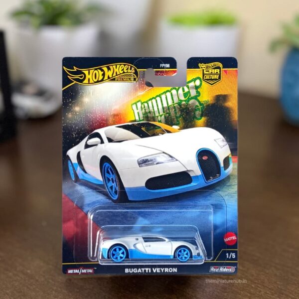 Hot Wheels Bugatti Veyron Hammer Drop Car Culture premium diecast model