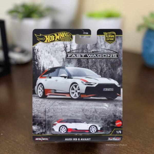 Hot Wheels Audi RS 6 Avant Fast Wagons Car Culture Premium Imported Diecast