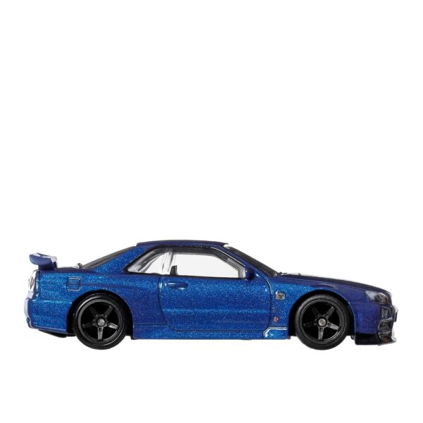 Hot Wheels Timeless Icons Nissan Skyline GT-R V-Spec II BNR34 1:64 die-cast
