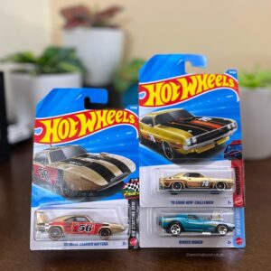 Hot Wheels Dodge muscle cars imported pack of 3