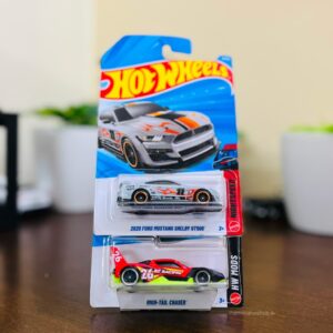 Hot Wheels Ford Mustang Shelby GT500 High-Tail Chaser pack of 2