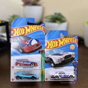 Hot Wheels Jaguar XJ-C Honda Civic GMA T.50s pack of 3