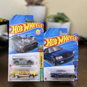 Hot Wheels Mercedes 560 SEC AMG McMurtry Cruise Bruiser pack of 3