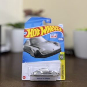 Hot Wheels Porsche 911 Carrera Experimotors 5/5 silver ZAMAC USA card