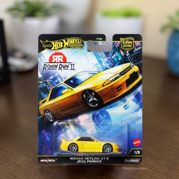 Hot Wheels Nissan Skyline GT-R R32 Pandem Ronin Run II Car Culture premium diecast