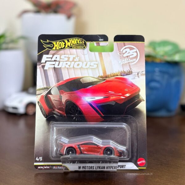 Hot Wheels W Motors Lykan HyperSport Fast & Furious 25th Anniversary Imported 1:64 Diecast