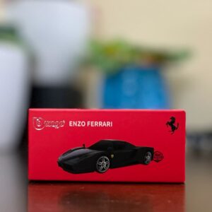 Bburago Enzo Ferrari Black 1:64 scale diecast race car model