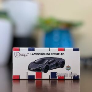 Bburago Lamborghini Revuelto Grey 1:64 scale diecast sports car model