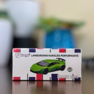 Bburago Lamborghini Huracan Performante Green 1:64 scale diecast sports car model