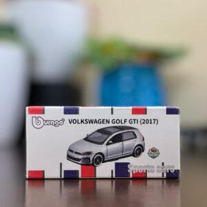 Bburago Volkswagen Golf GTI 2017 Silver die-cast model 1:64