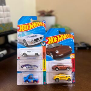 Hot Wheels Porsche Carrera Mazda RX-3 Firebird pack of 5