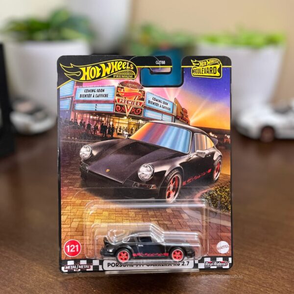 Hot Wheels Porsche 911 Carrera RS 2.7 Black Boulevard imported die-cast
