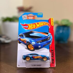Hot Wheels 13 COPO Camaro HW Race Team metallic blue drag