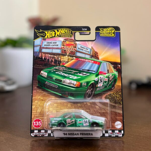 Hot Wheels 94 Nissan Primera Boulevard Castrol BTCC